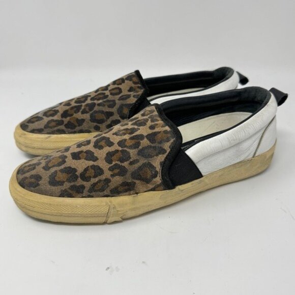 Authentic Golden Goose Seastar Leather and Suede Slip On sneakers size 37 - Picture 3 of 10